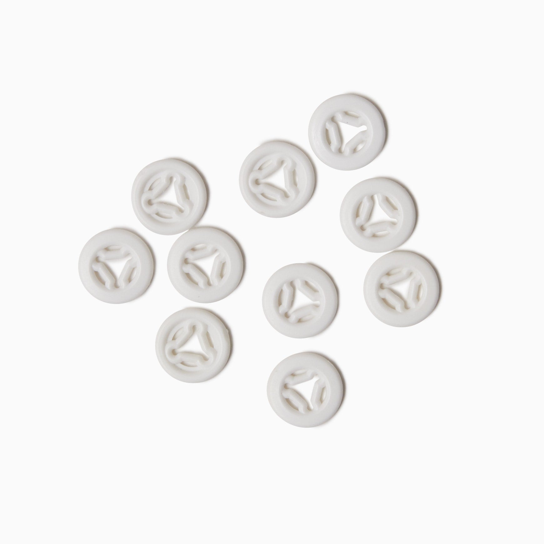 TYPE-1 Bottom Dots 10 Pieces (White)