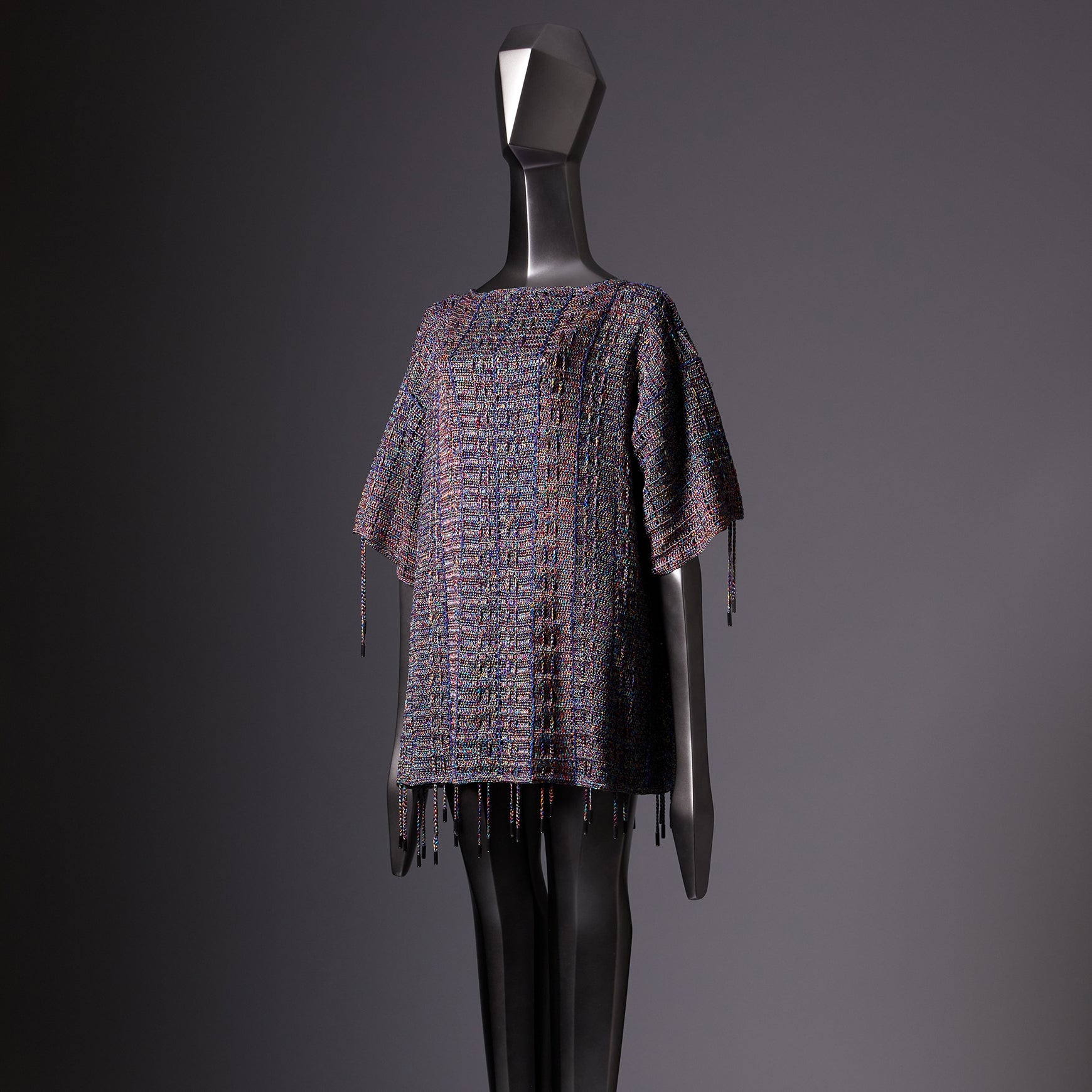 TYPE-1 ATLAS Upcycle Silk Half Sleeves Body Part Hand Knit (Multi)