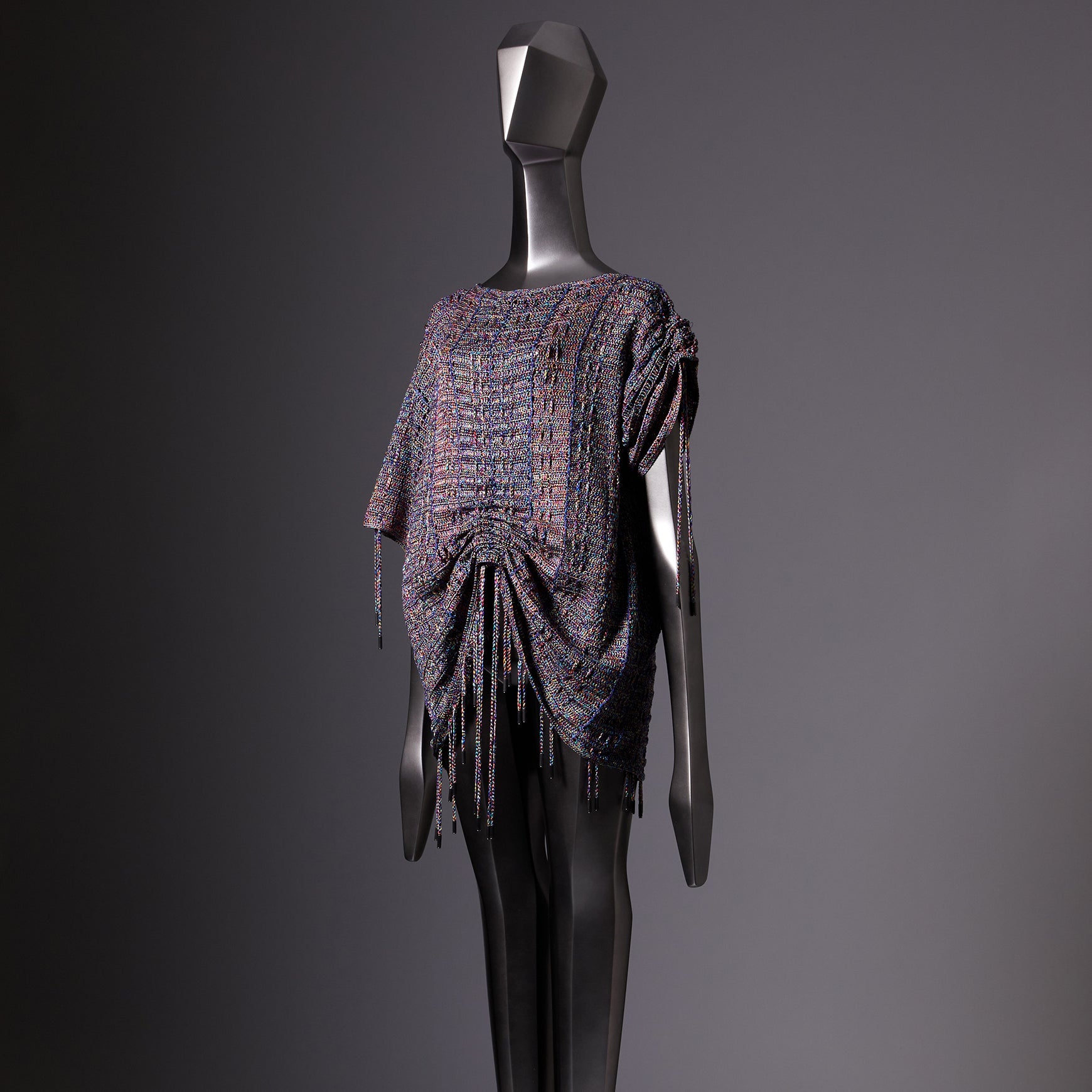 TYPE-1 ATLAS Upcycle Silk Half Sleeves Body Part Hand Knit (Multi)