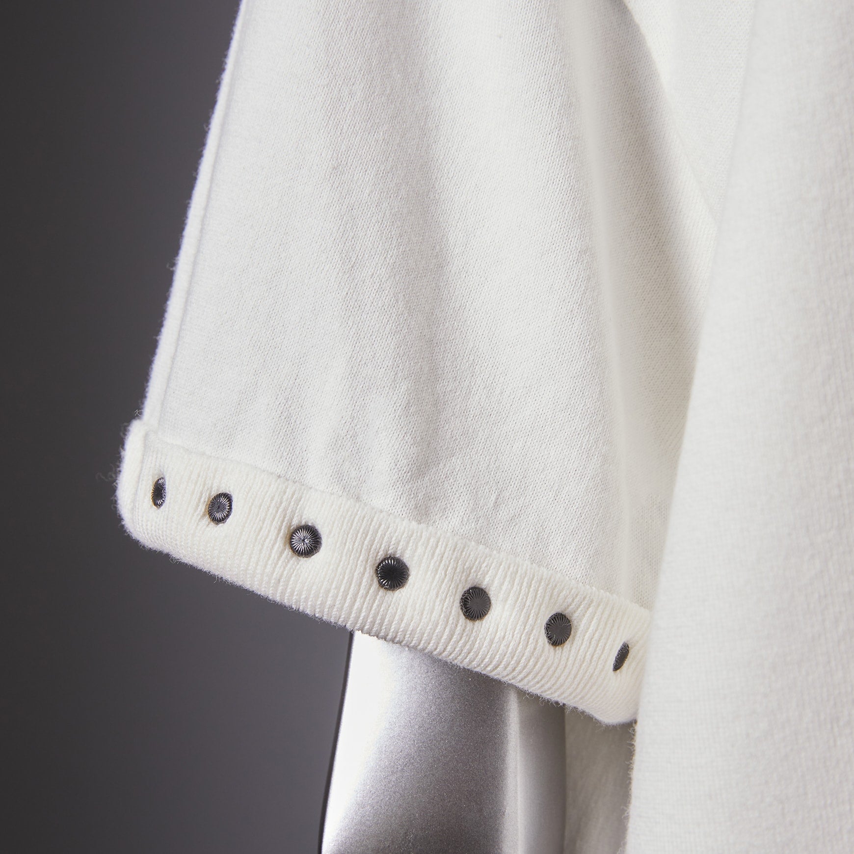 TYPE-1 Knit Organic Cotton Half Sleeves (White)