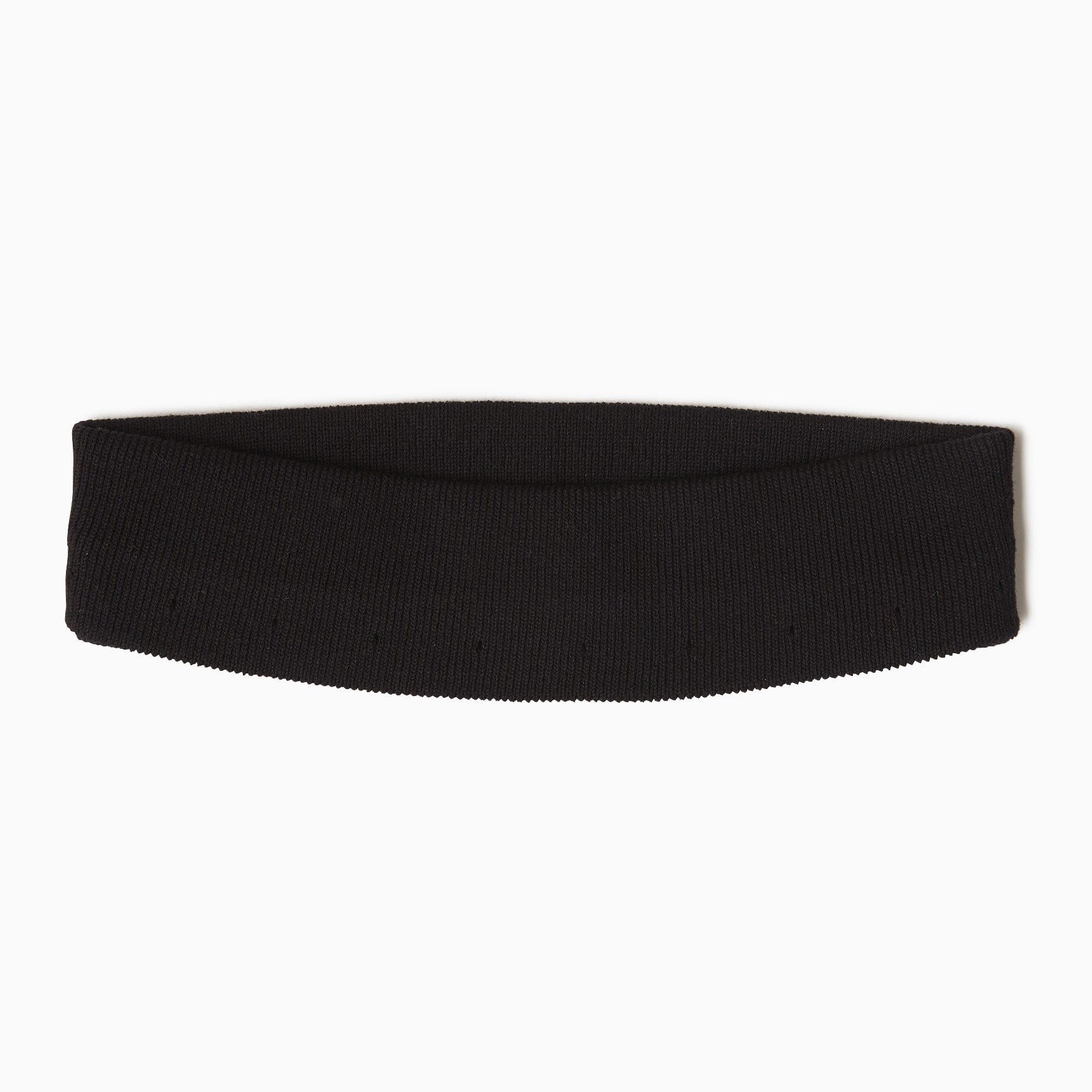 TYPE-1 Knit Organic Cotton High Neck Collar Part (Black)