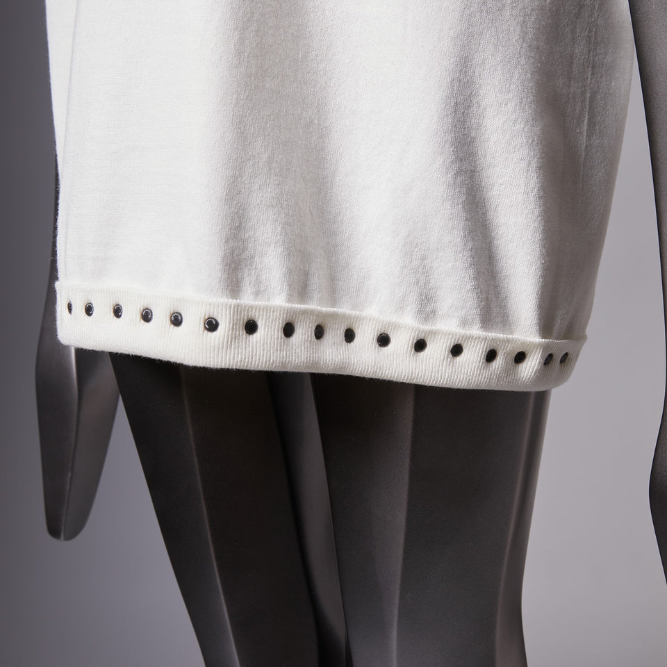 TYPE-1 Knit Organic Cotton Waist Part (White)