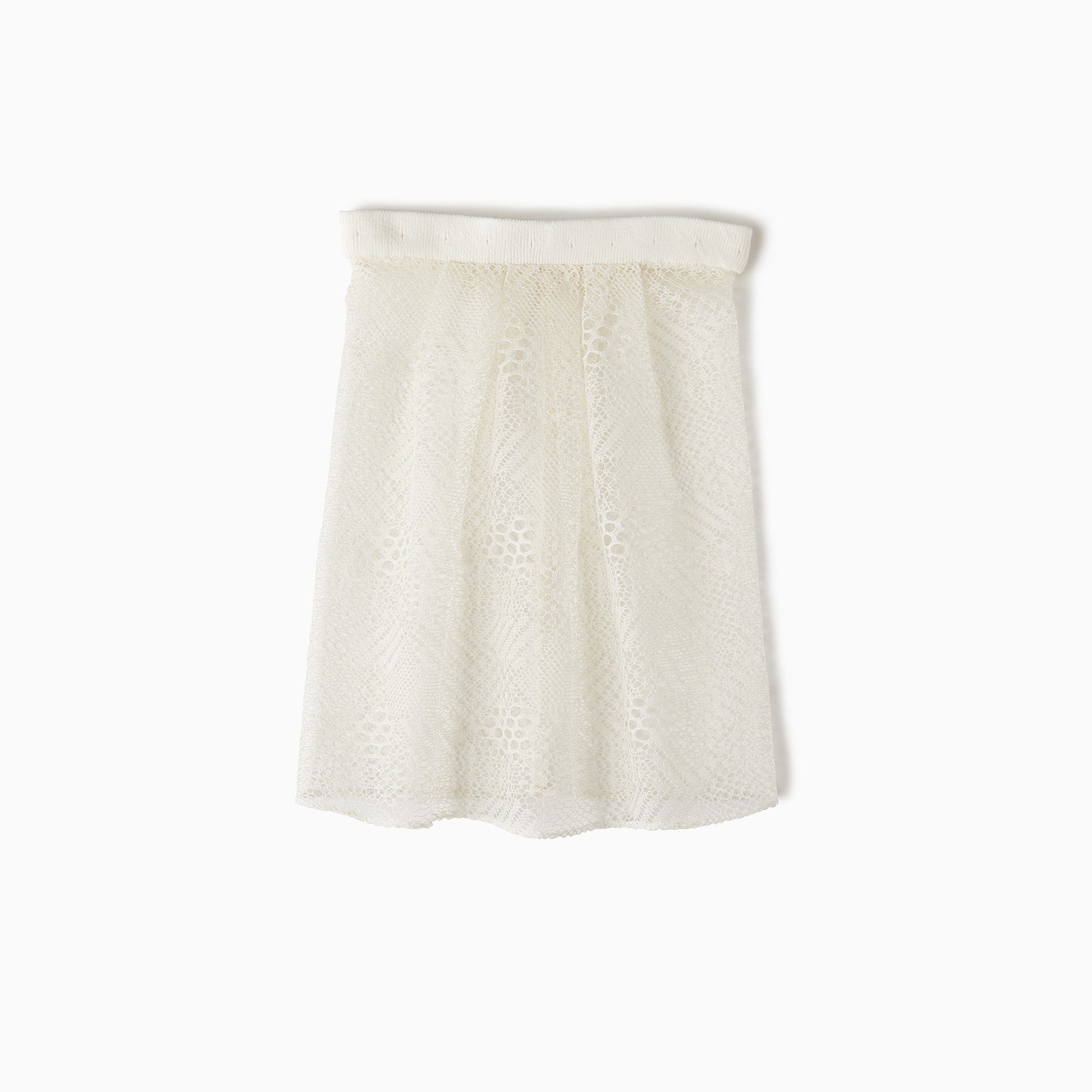 TYPE-1 Knit Half Sleeves French Lace Sleeve Parts Long (White Cells)