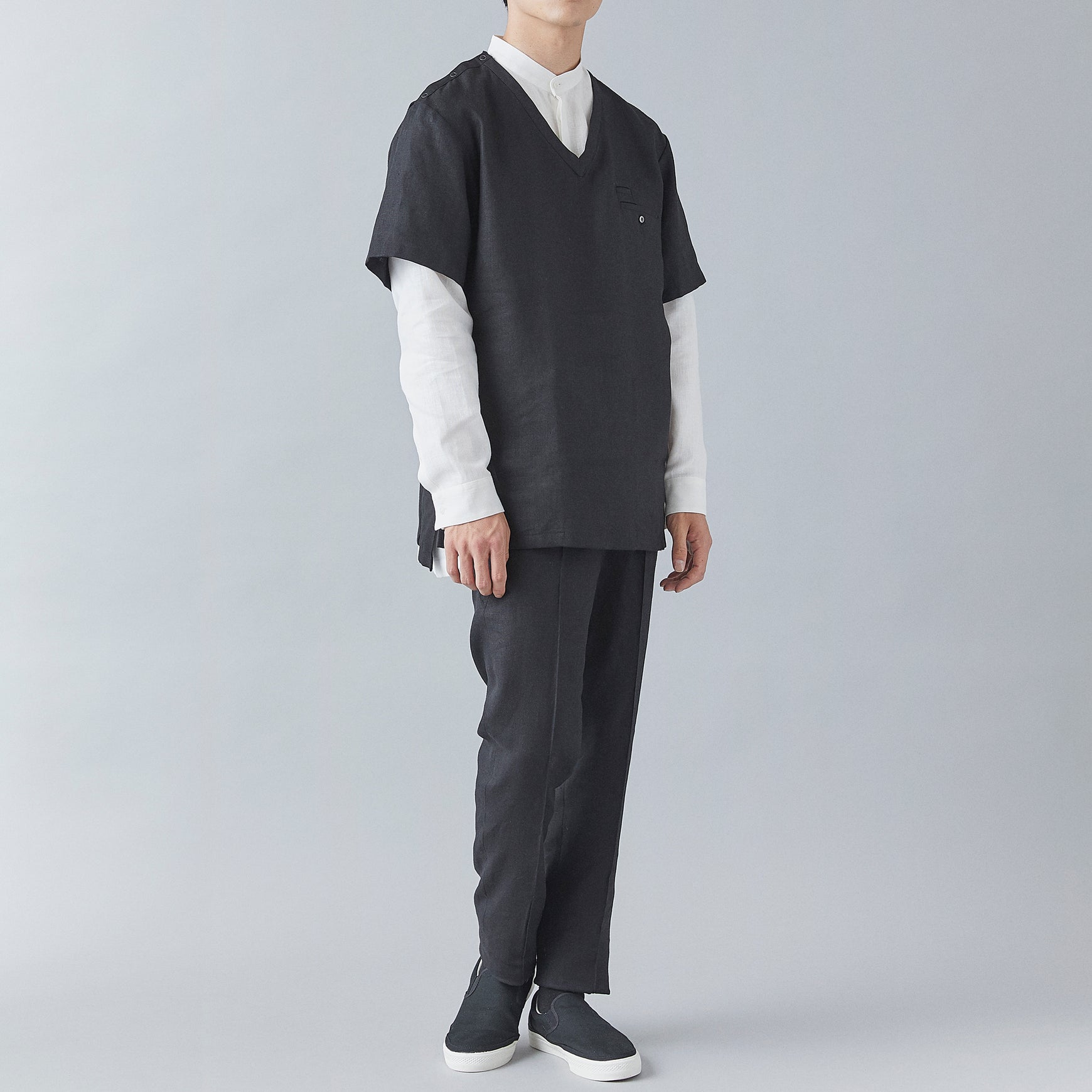 Atelier Scrub Shirt (Black)