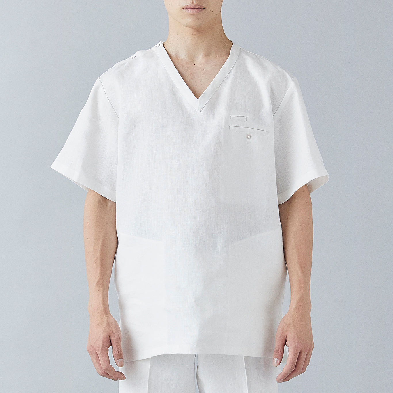 Atelier Scrub Shirt (White)