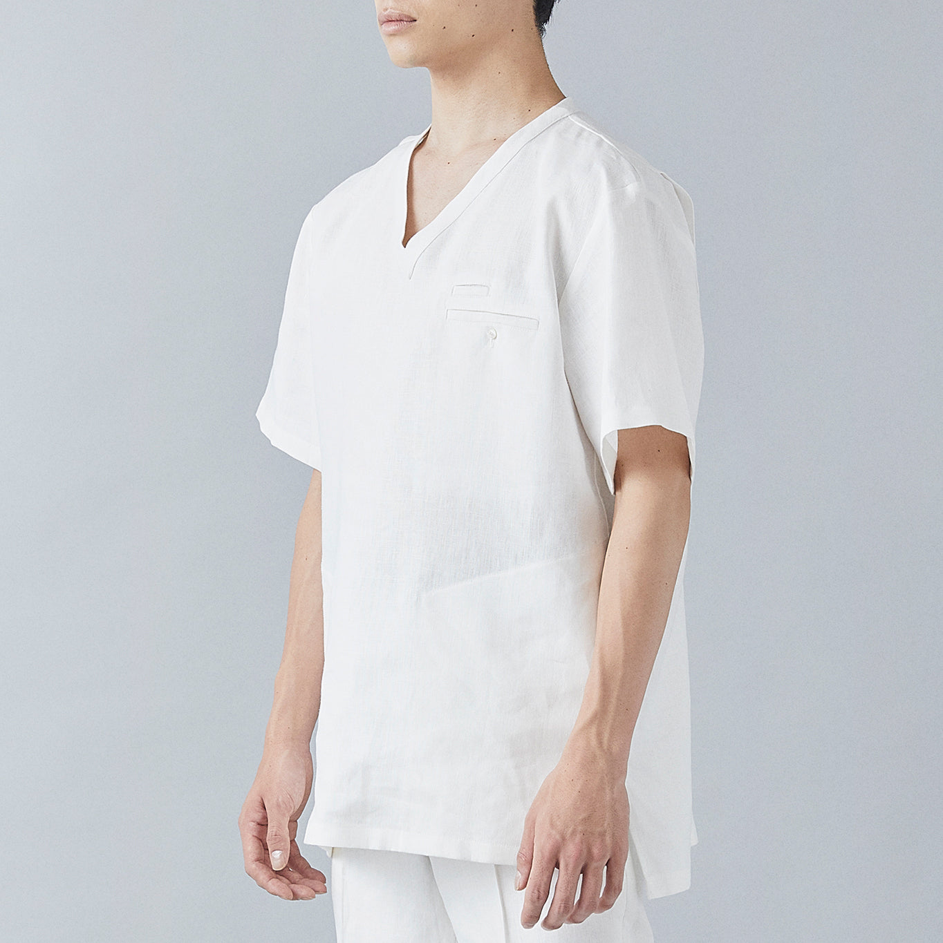 Atelier Scrub Shirt (White)