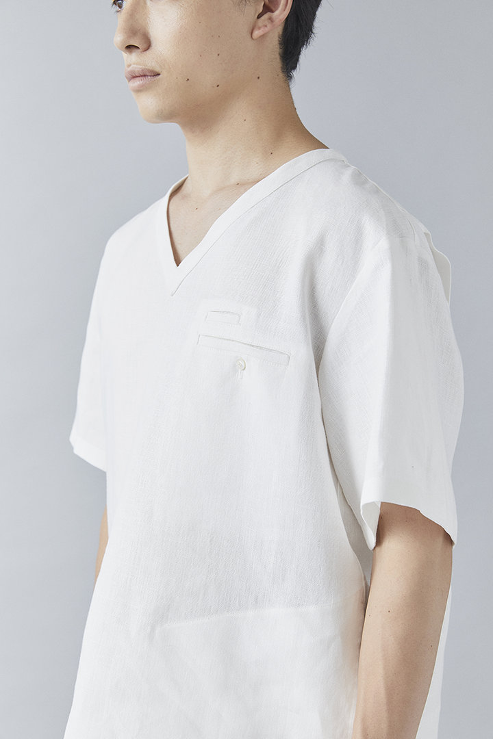 Atelier Scrub Shirt (White)