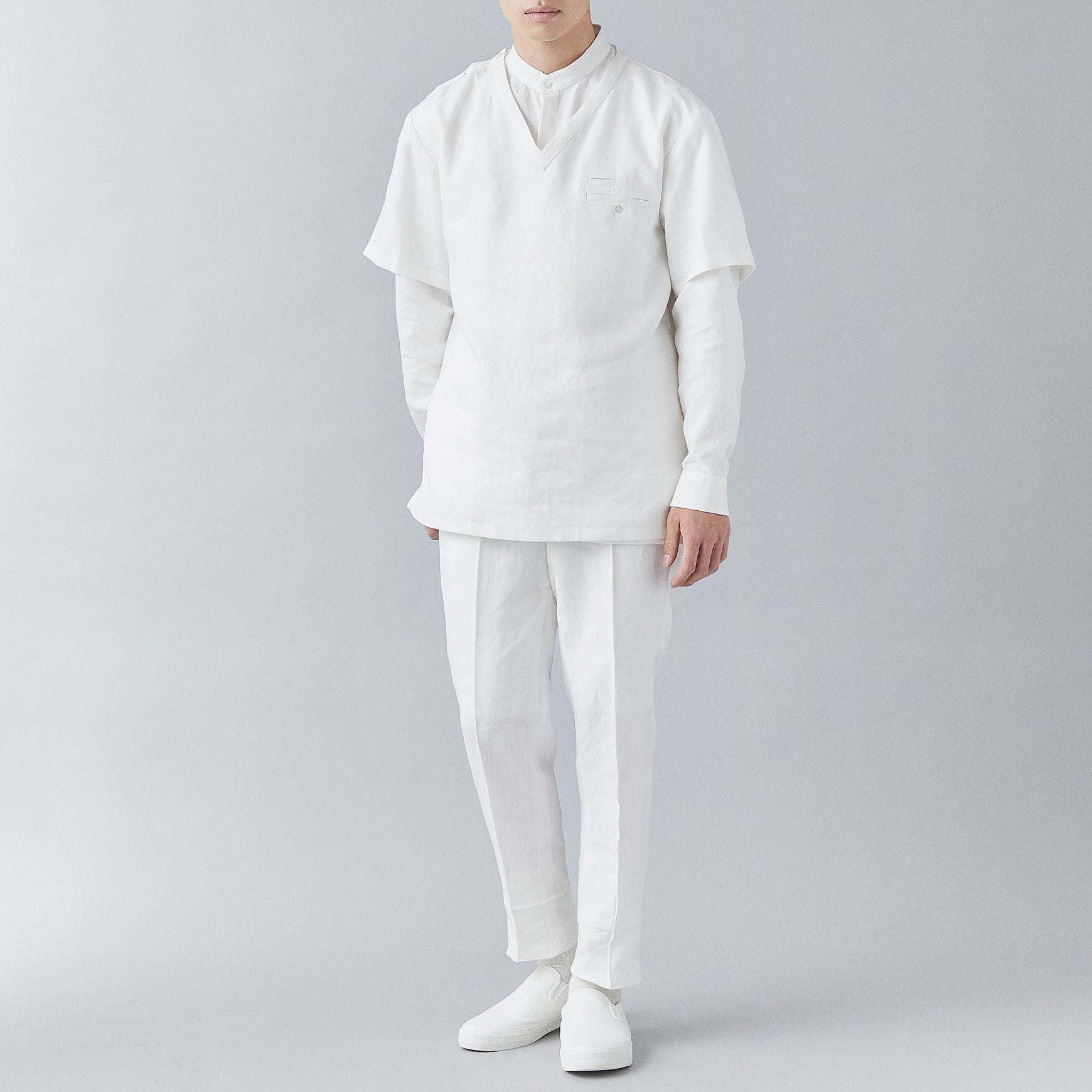 Atelier Scrub Shirt (White)