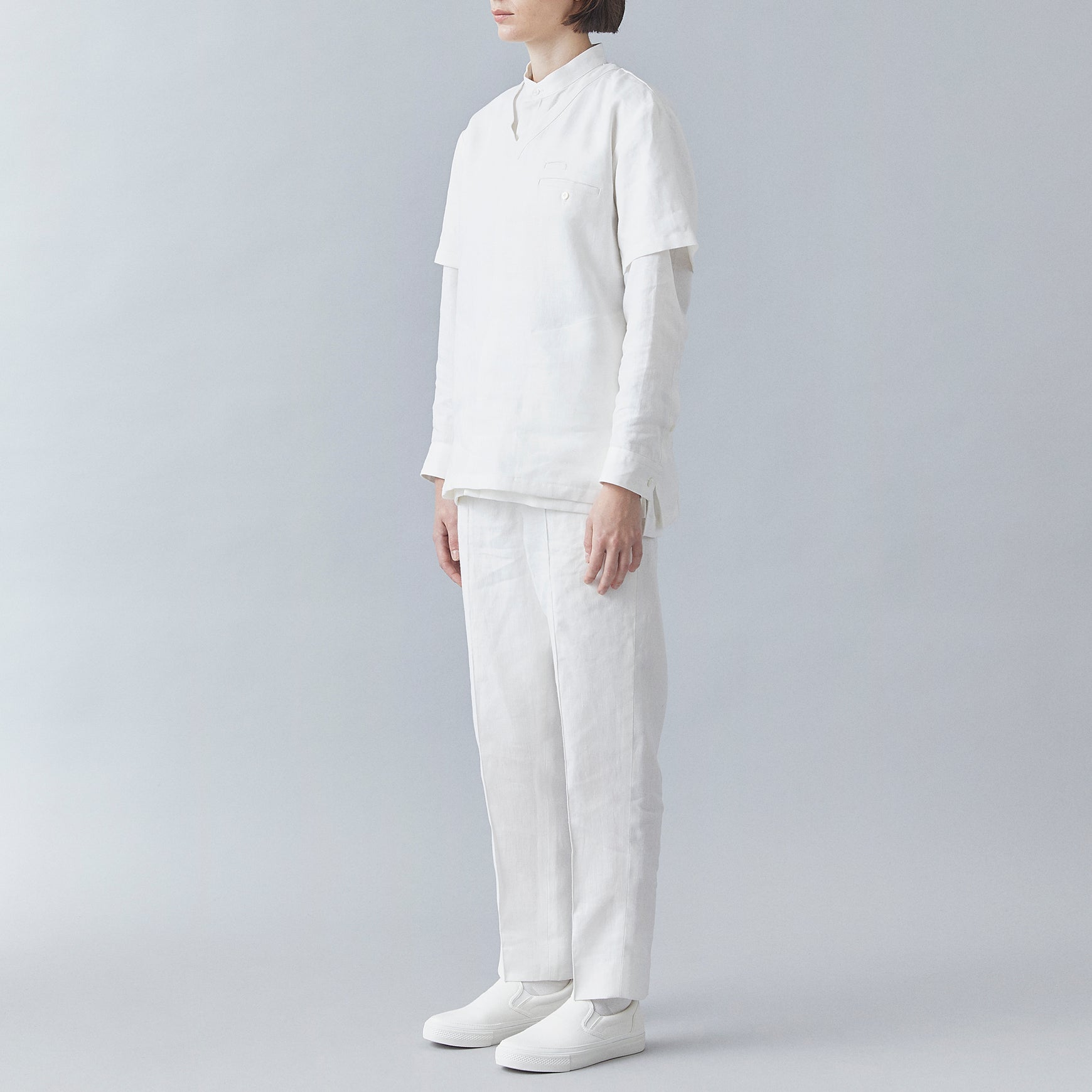 Atelier Scrub Shirt (White)