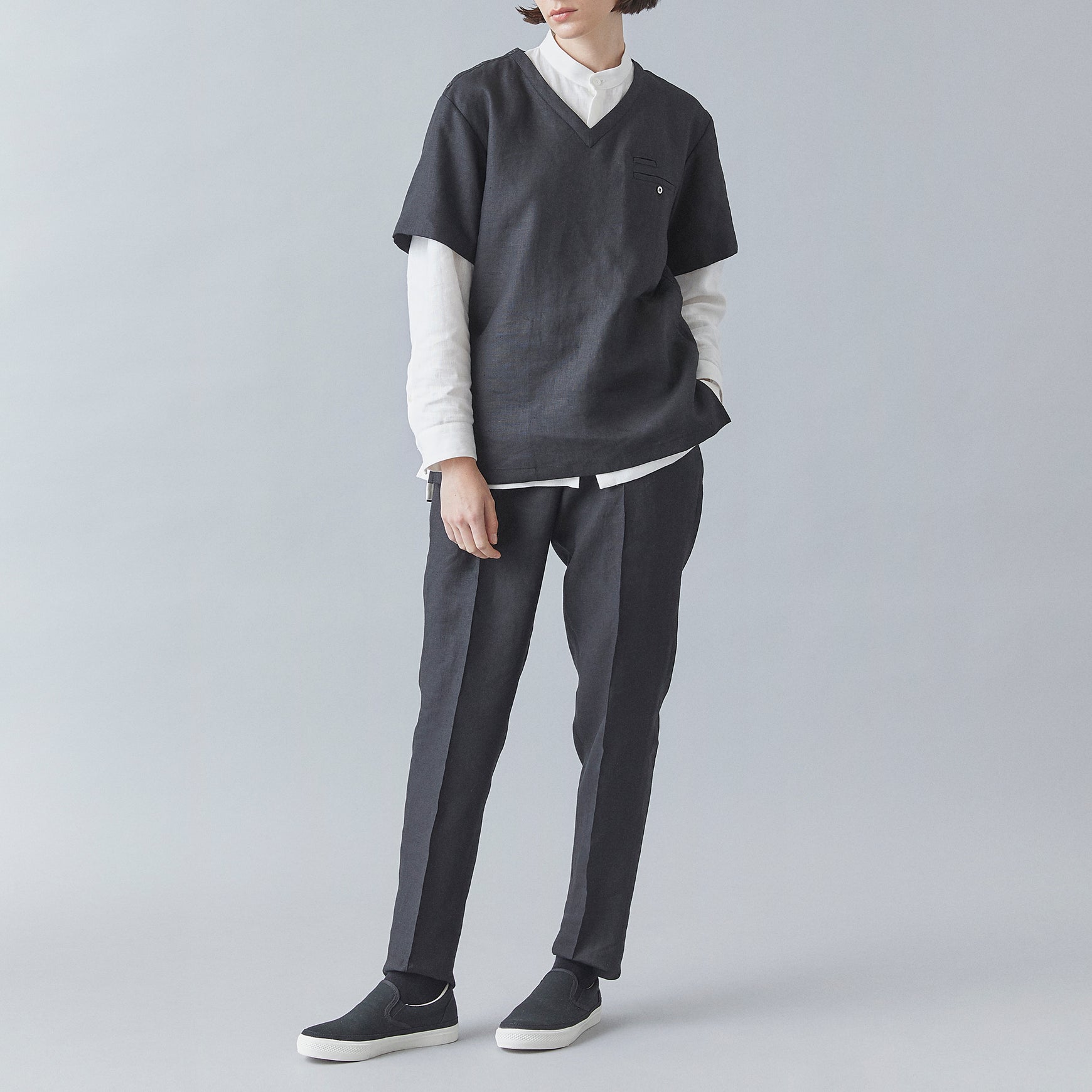 Atelier Scrub Shirt (Black)