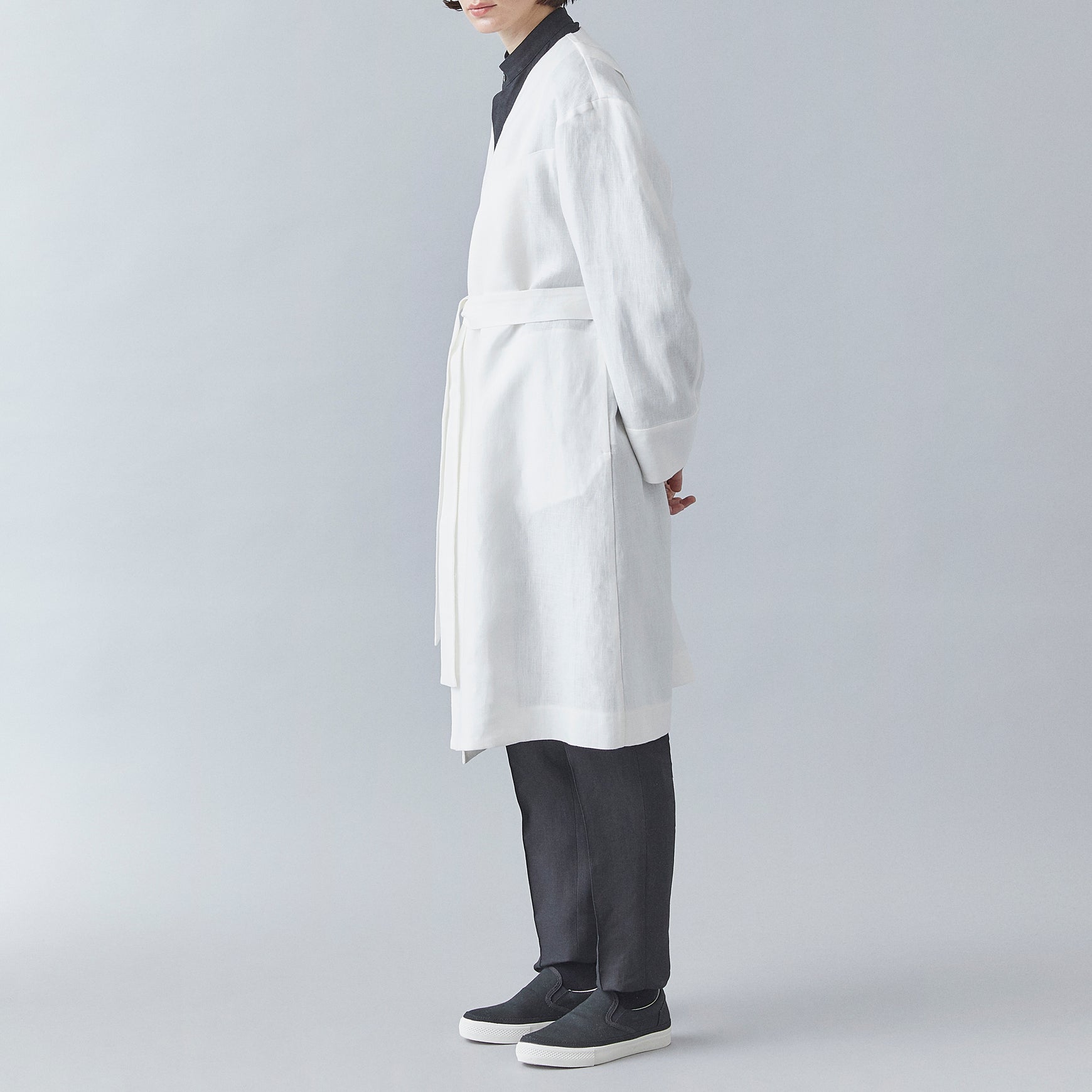 Atelier Robe Coat (White)