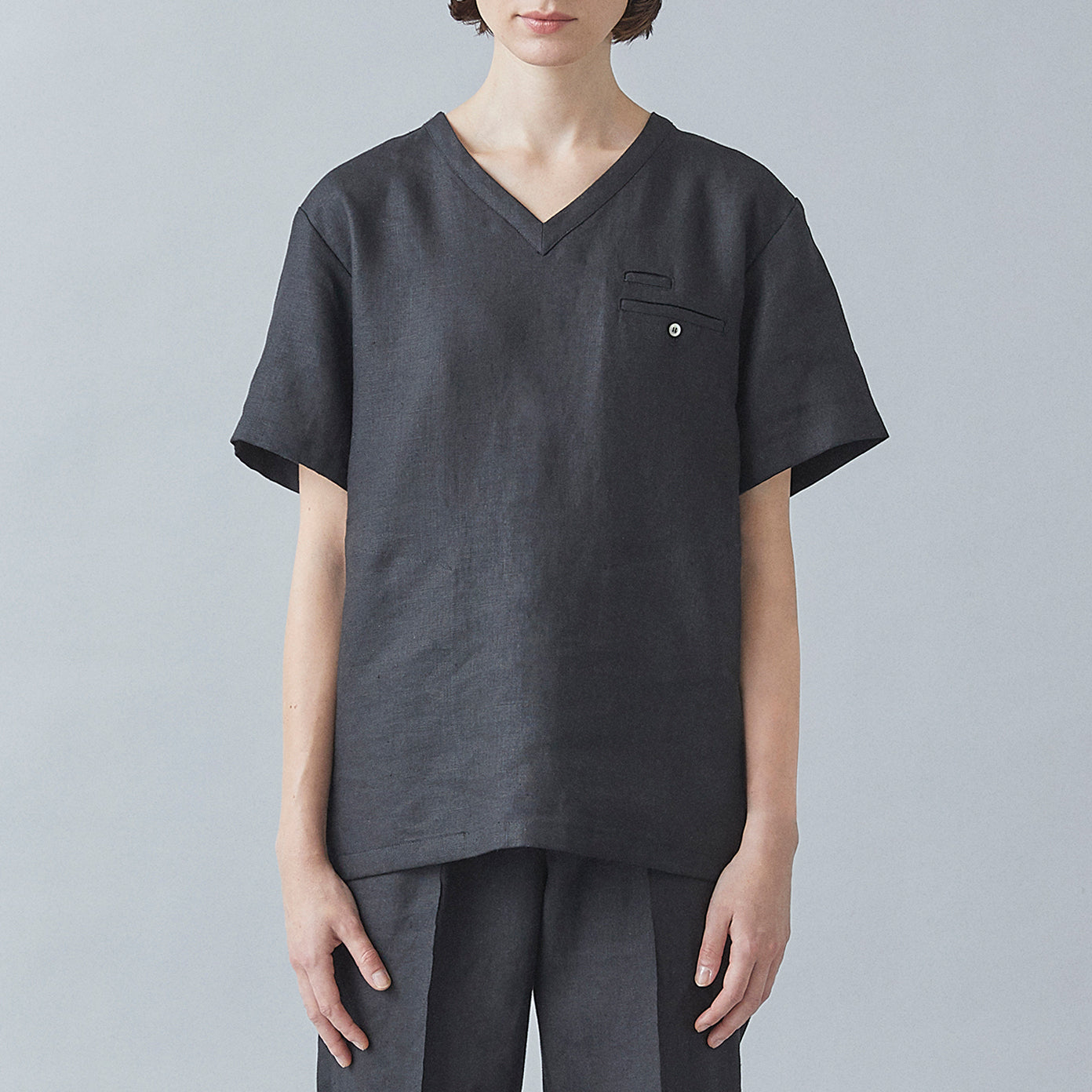 Atelier Scrub Shirt (Black)