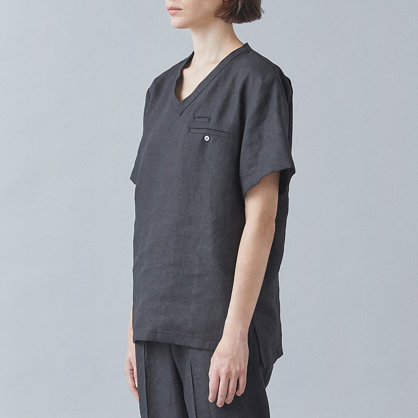 Atelier Scrub Shirt (Black)