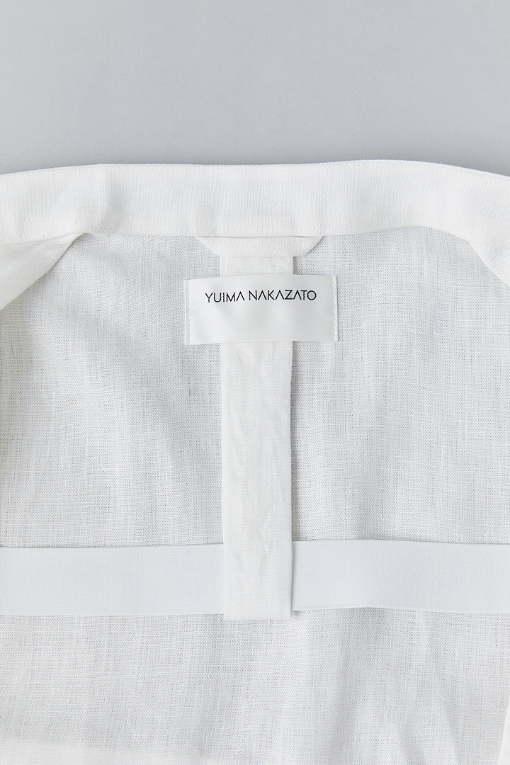 Atelier Mao Collar Shirt (White)