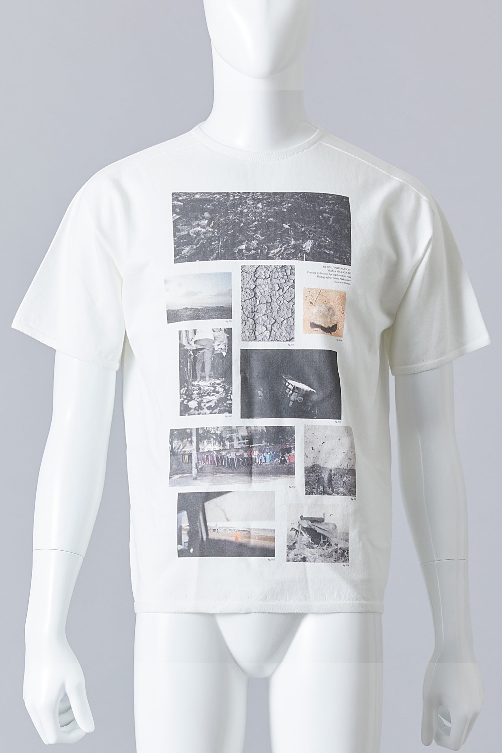 TYPE-1 Knit INHERIT Organic Cotton Half Sleeves Body Part (White)