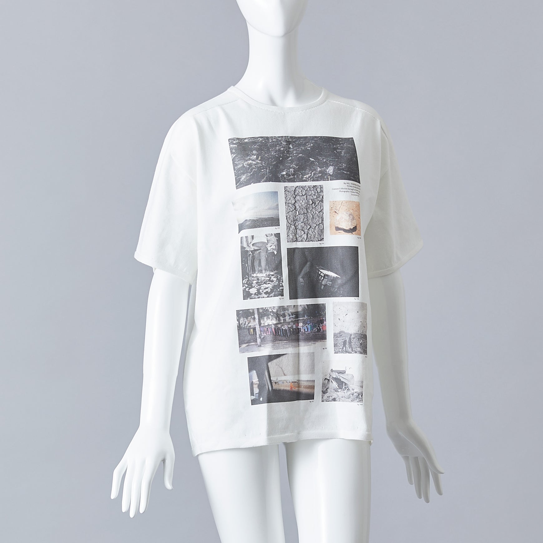 TYPE-1 Knit INHERIT Organic Cotton Half Sleeves Body Part (White)