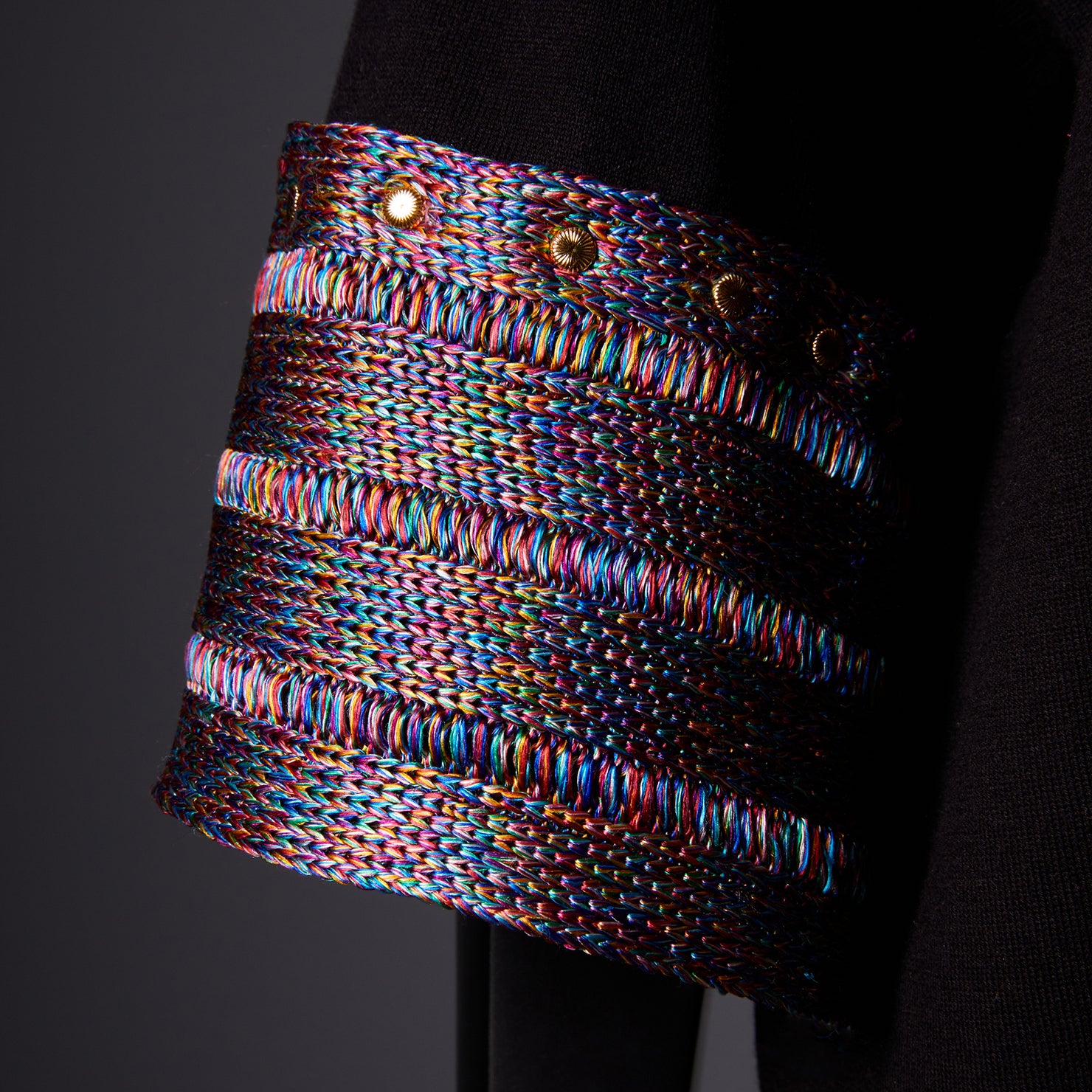 TYPE-1 ATLAS Knit Half Sleeves Silk Sleeve Parts Medium (Multi)
