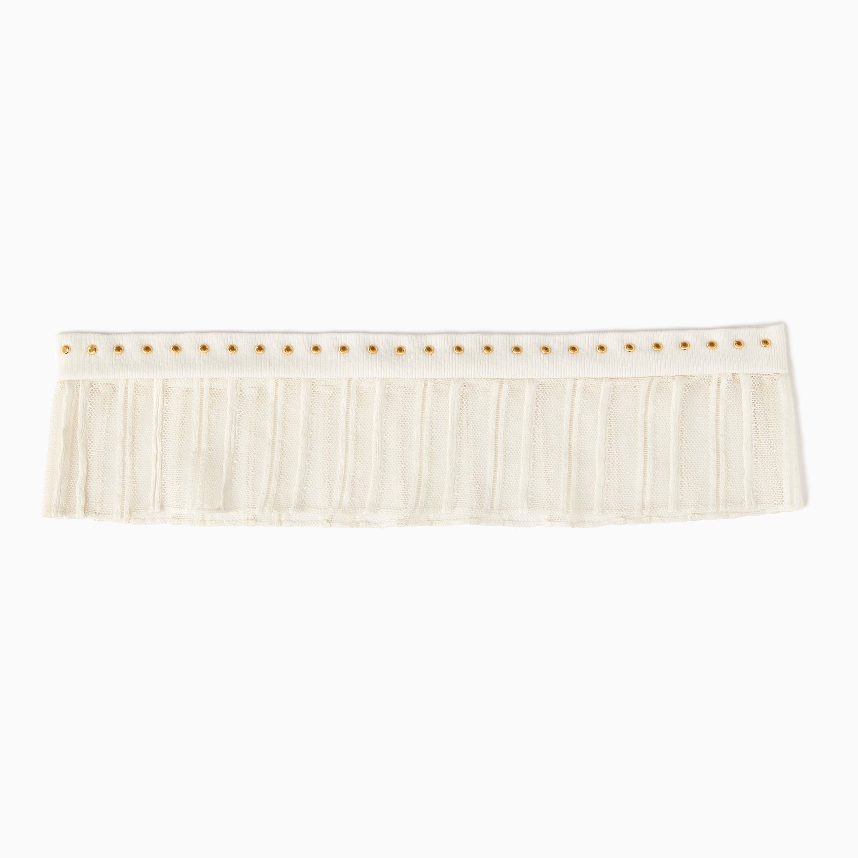 TYPE-1 Knit French Lace Waist Part (White Stripes)