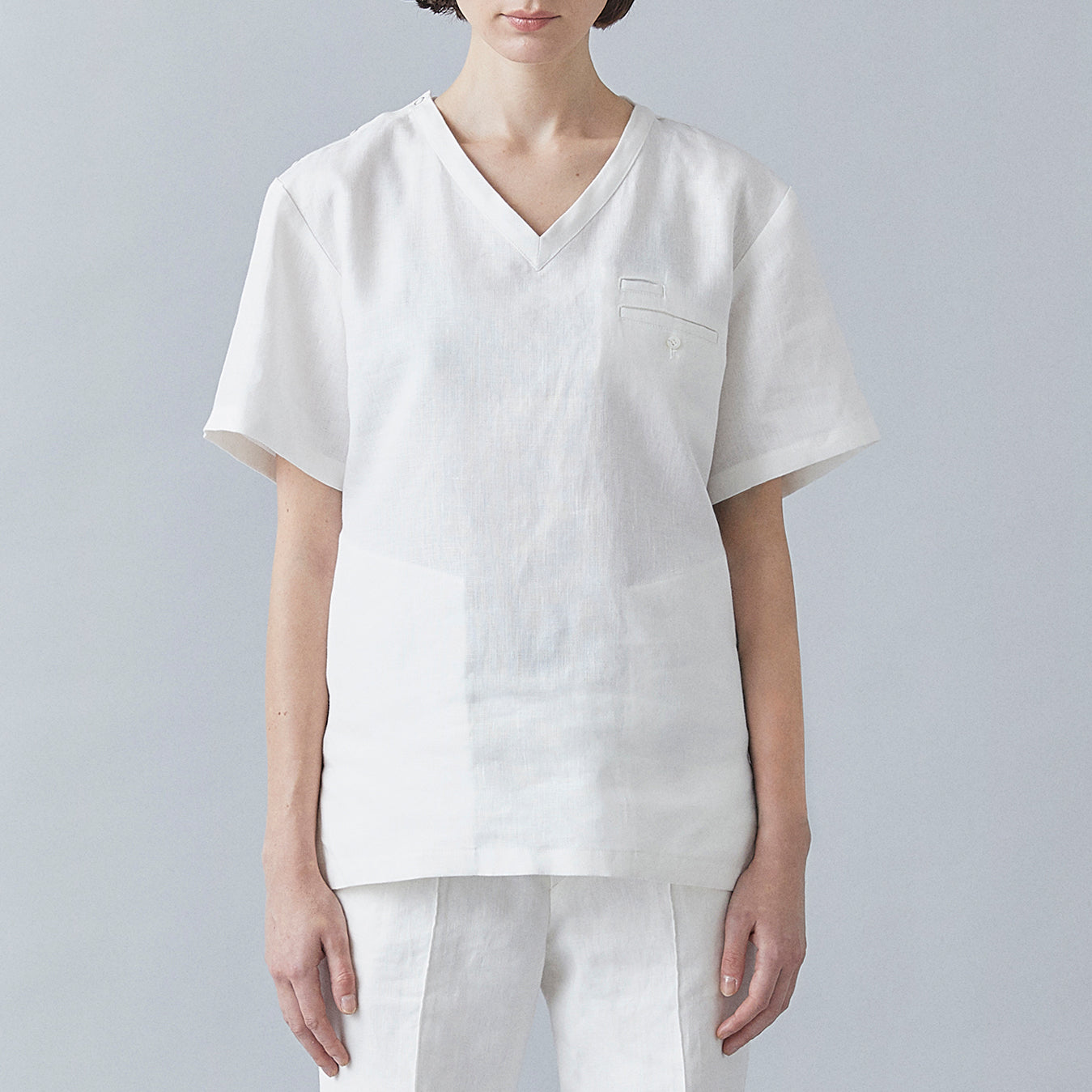 Atelier Scrub Shirt (White)
