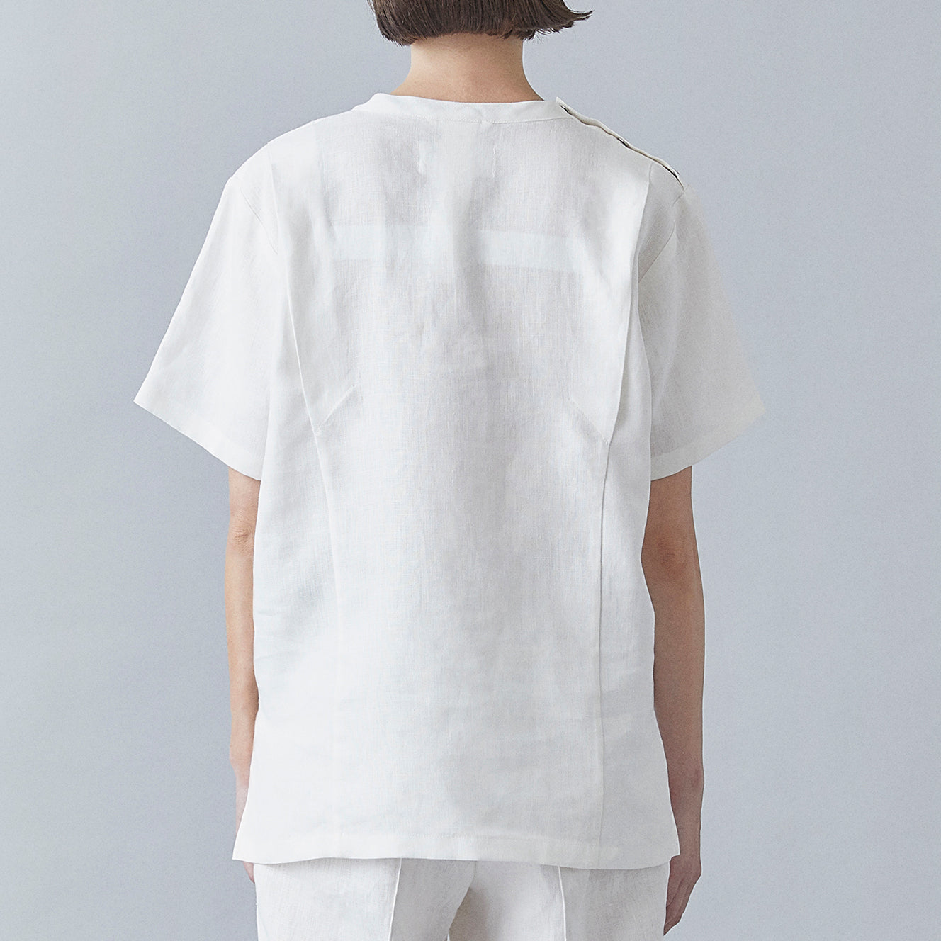Atelier Scrub Shirt (White)